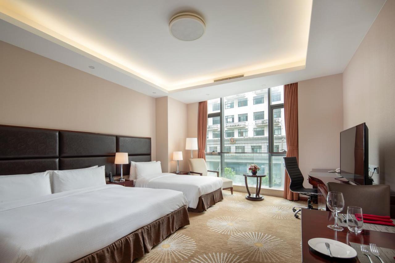 Doubletree By Hilton Shanghai Jing'An Exteriör bild